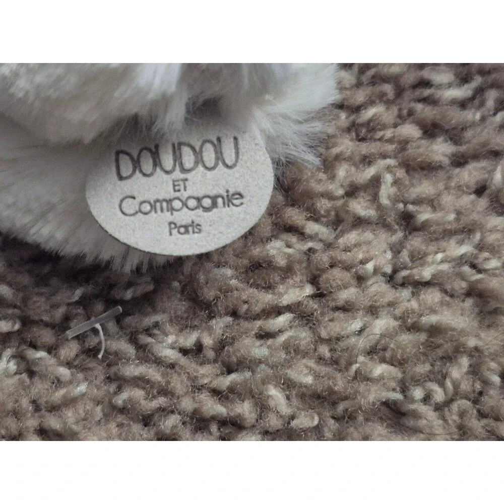 Ivory Bunny Booties Doudou et Compagnie